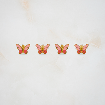 Butterfly kurta buttons